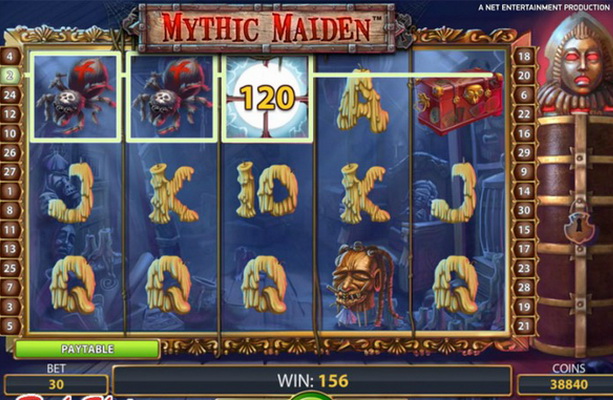 игровые автоматы mythic maiden